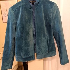 Valerie Stevens vintage suede leather jacket